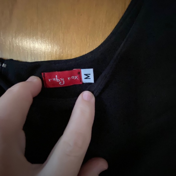 👗 Black Bandage Dress by ruby rox - Picture 6 of 7